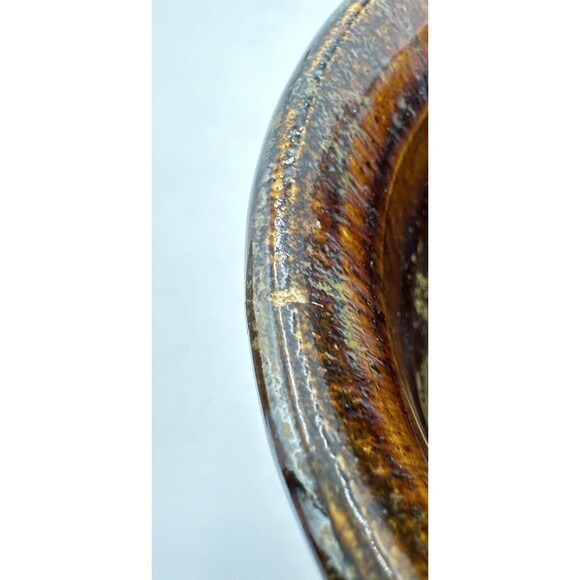 Pottery Coffee Mug Handmade Signed Colleen Brown Glazed Large Handle - Picture 15 of 15